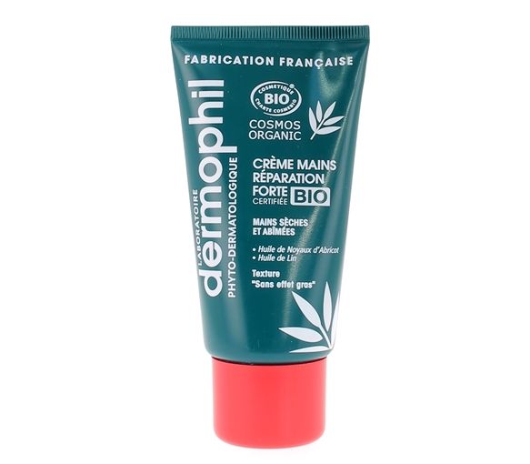 Crème mains réparation forte bio Dermophil Indien - image 1