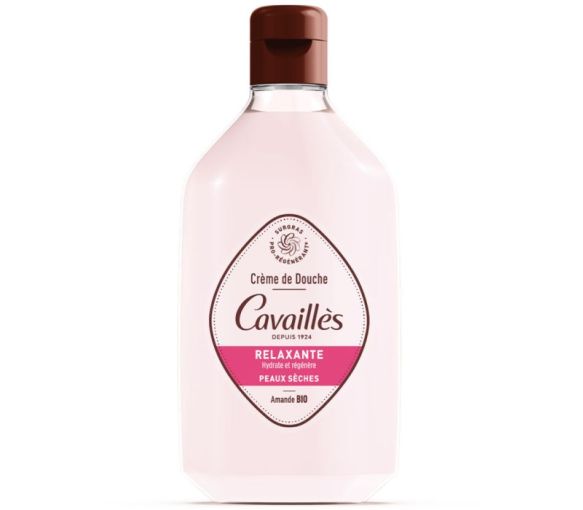 Crème de douche beurre d'amande et rose Rogé Cavaillès - flacon de 250 ml