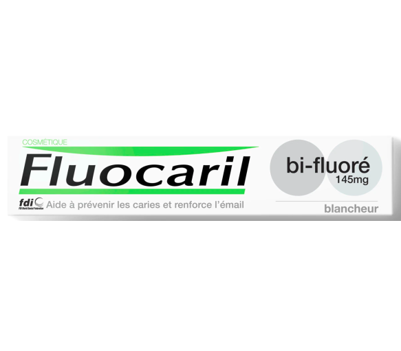 Dentifrice blancheur bi-fluoré Fluocaril - tube de 75 ml