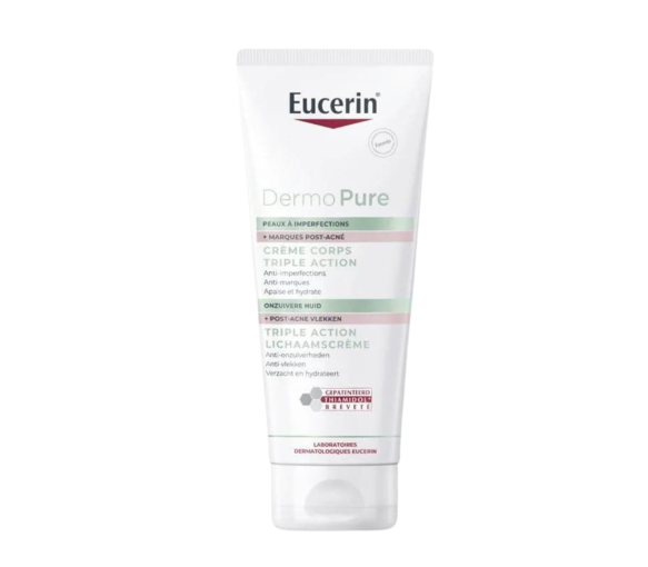 Dermopure Crème corps triple action Eucerin - tube de 200ml - image 1