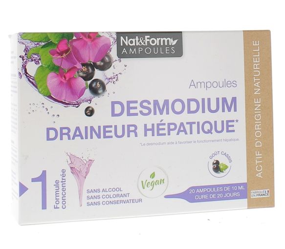 Desmodium Nat&Form - boîte de 20 ampoules