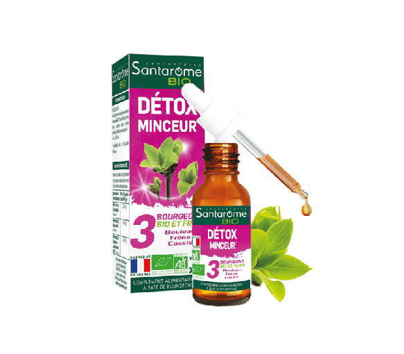 Détox minceur Santarome Bio - flacon pompe de 30 ml
