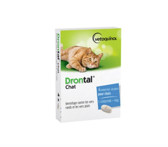 Drontal Chat vermifuge Vetoquinol - image 2