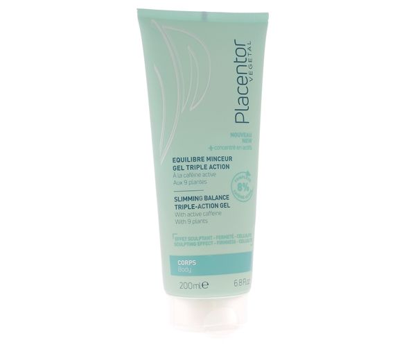 Equilibre minceur gel triple action Placentor végétal - tube de 200 ml - image 1