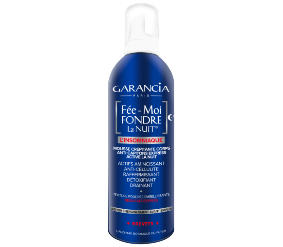 Fée-Moi Fondre La Nuit mousse crépitante minceur Garancia - tube de 400 ml