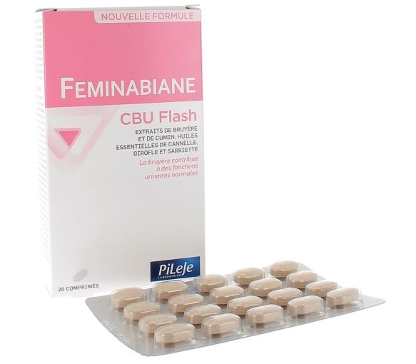 Feminabiane CBU Flash Pileje – 20 comprimés