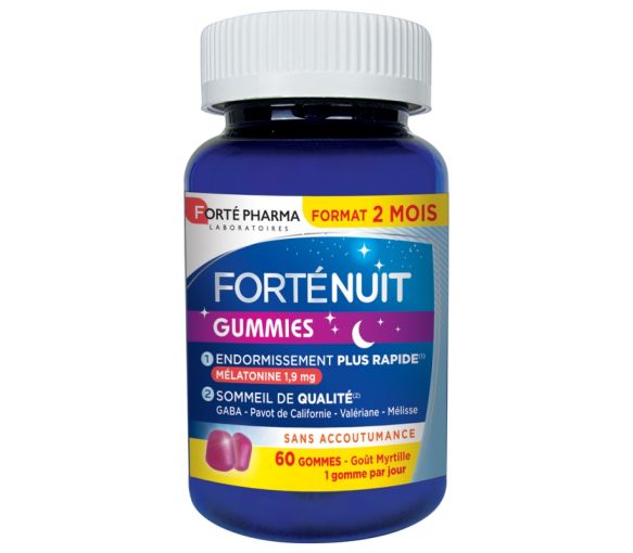 FortéNuit Forté Pharma - pot de 60 gummies