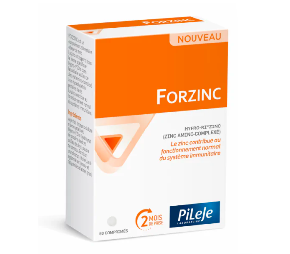 Forzinc Pileje - boîte de 60 comprimés