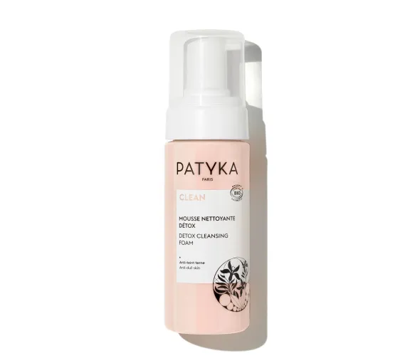 Mousse nettoyante détox bio Clean Patyka - flacon-pompe de 150ml - image 1
