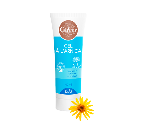 Gel à l'Arnica bébé Gifrer - tube de 40 ml