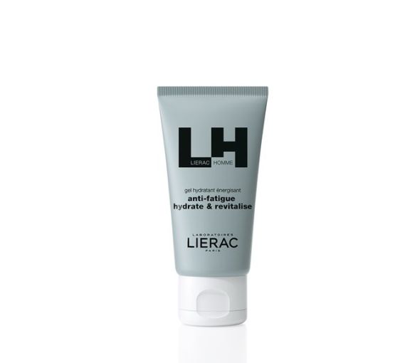 Gel hydratant énergisant anti-fatigue Lierac homme - tube de 50ml