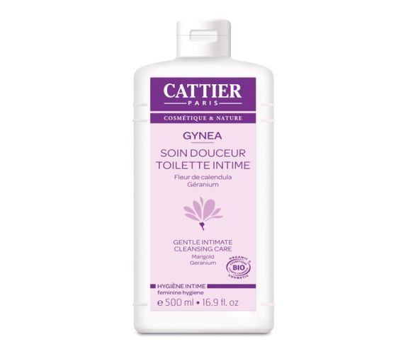 Gynéa gel bio hygiène intime Cattier - flacon de 500 ml - image 1