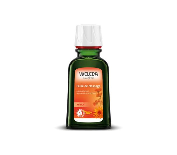 Huile de massage à l'Arnica Weleda - flacon de 50 ml