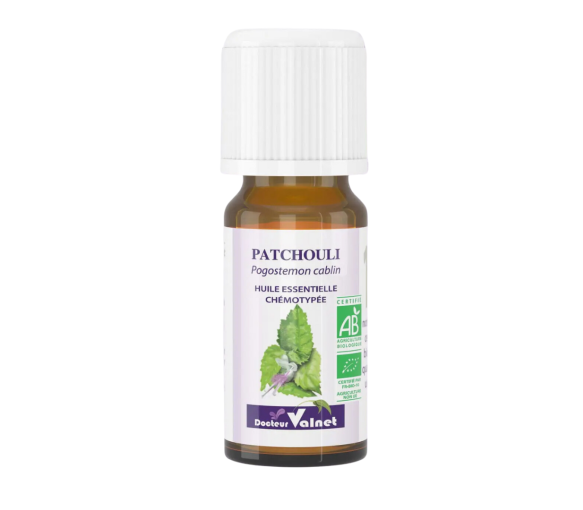 Huile essentielle Patchouli bio Dr Valnet - flacon de 10 ml