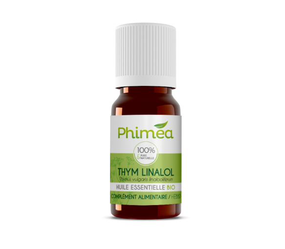 Huile essentielle de thym à linalol BIO Phimea - flacon de 5 ml