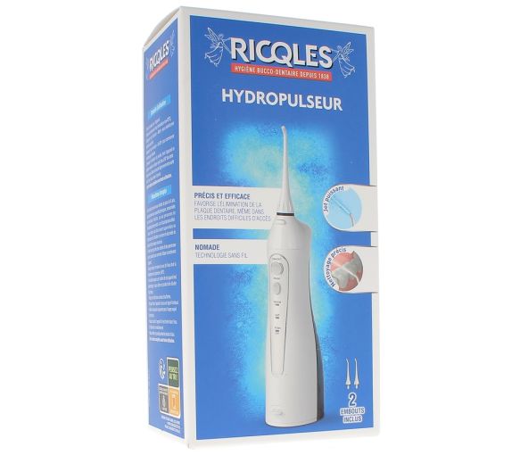 Hydropulseur Ricqles - 1 hydropulseur + 2 embouts