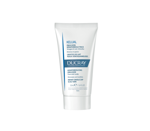 Kelual Emulsion Keratoréductruce visage et cuir chevelu Ducray - tube de 50 ml - image 1