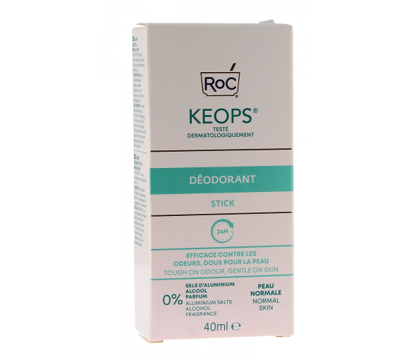 Keops déodorant stick 24h RoC - stick de 40ml - image 1