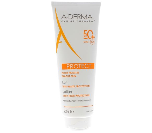 Lait Protect Très Haute Protection SPF 50+ A-Derma - tube de 250 ml - image 1