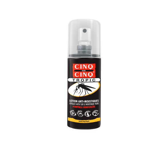 Lotion anti-moustiques tropic Cinq sur cinq - image 1