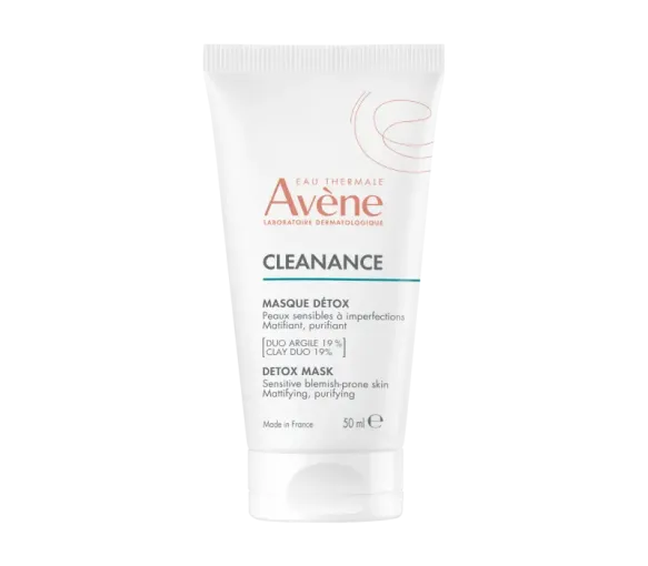 Cleanance Masque détox peaux sensibles à imperfections Avène - tube de 50ml