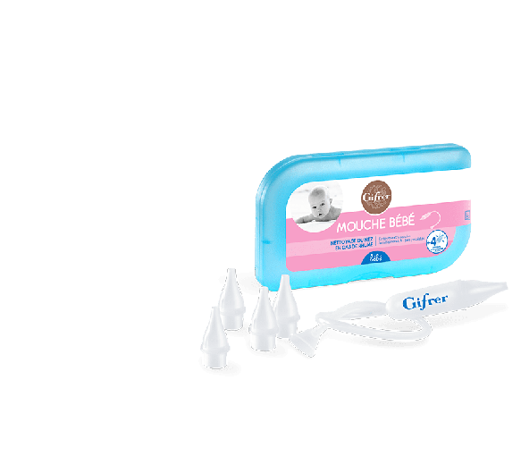 Mouche bébé + 4 embouts Gifrer - 1 mouche bébé