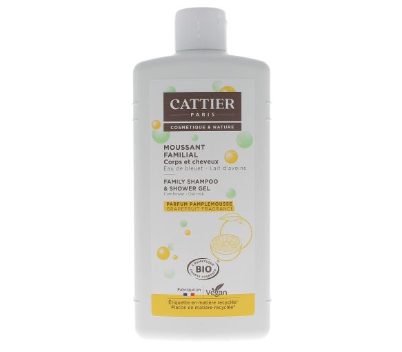 Moussant familial dermo-nettoyant Lactoserum BIO Cattier - flacon de 500 ml - image 1