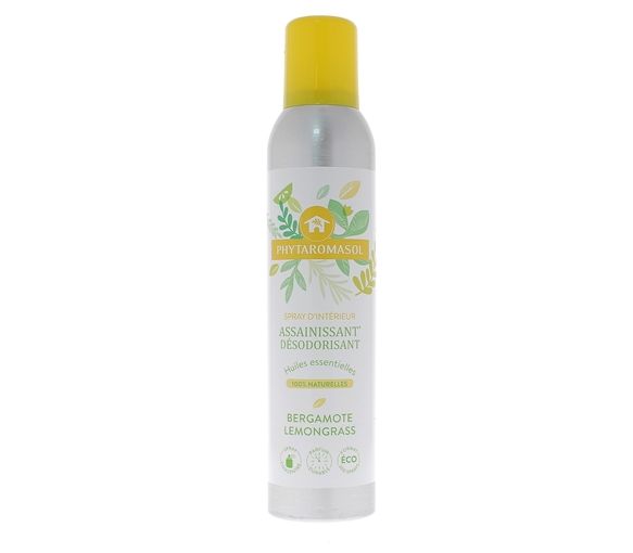 Phytaromasol Spray assainissant bergamote lemongrass Dietaroma - spray de 250ml