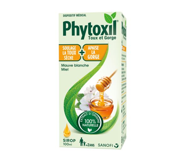 Phytoxil Sirop pour la gorge Sanofi - flacon de 100 ml - image 1