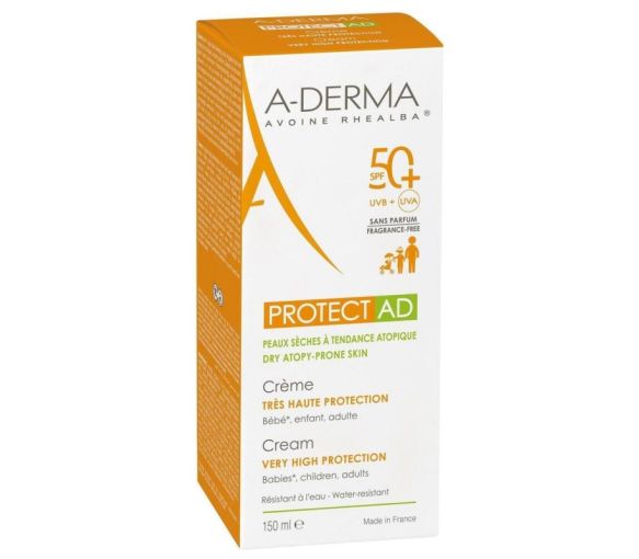 Protect AD crème très haute protection SPF50+ A-Derma - tube de 50ml