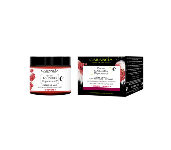 Que mes Rougeurs Disparaissent ! Crème de Nuit Anti-rougeurs + Anti-âge Garancia - pot de 50 ml - image 1