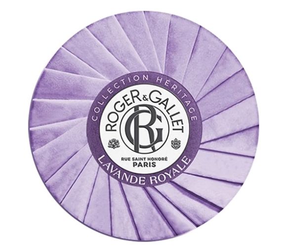 Savon parfumé Lavande Royale Roger & Gallet - pain de 100 g - image 1