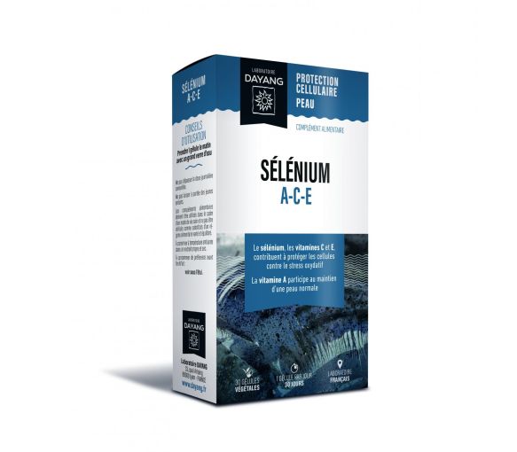 Sélénium ACE Dayang - boîte de 30 gélules végétales