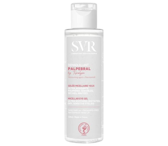 Palpebral Topialyse Démaquillant yeux SVR - flacon de 125 ml - image 1