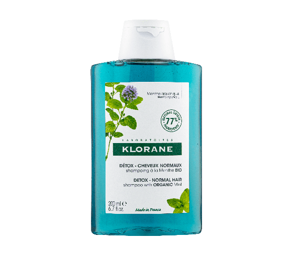 Shampooing détox anti-pollution Menthe Aquatique bio Klorane - image 1
