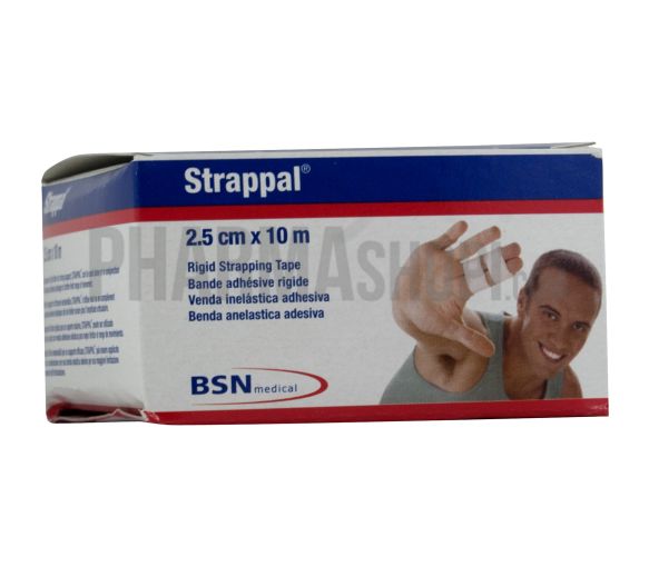 Strappal bande adhésive rigide - bande de 2,5 cm x 10 m
