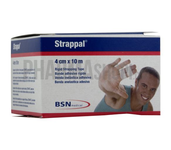 Strappal bande adhésive rigide - bande de 4 cm x 10 m