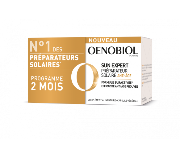 Sun Expert Préparateur solaire anti-âge Oenobiol - image 1