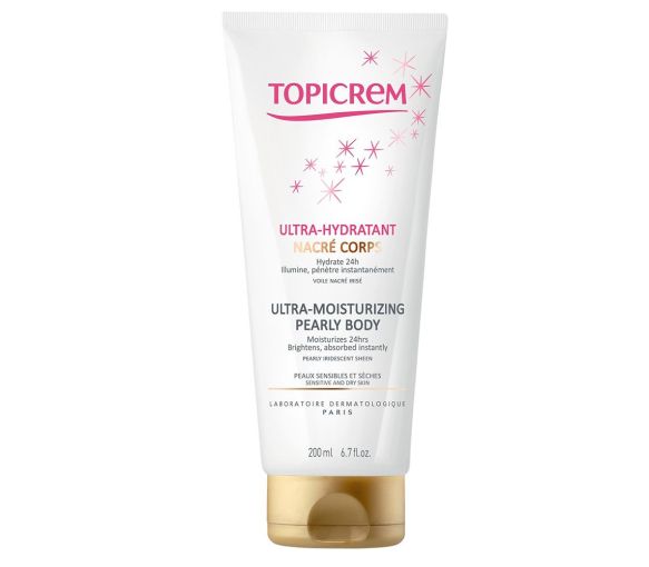 Ultra-hydratant nacré corps Topicrem - tube de 200 ml - image 1