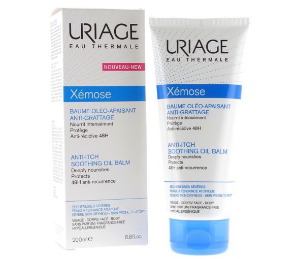 Xémose Baume oléo-apaisant anti-grattage Uriage - tube de 200 ml - image 1