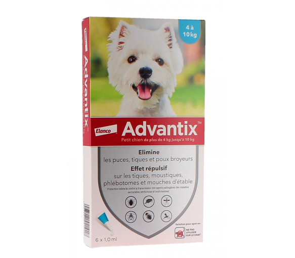 Advantix petit chien de 4 à 10 kg Bayer - image 1