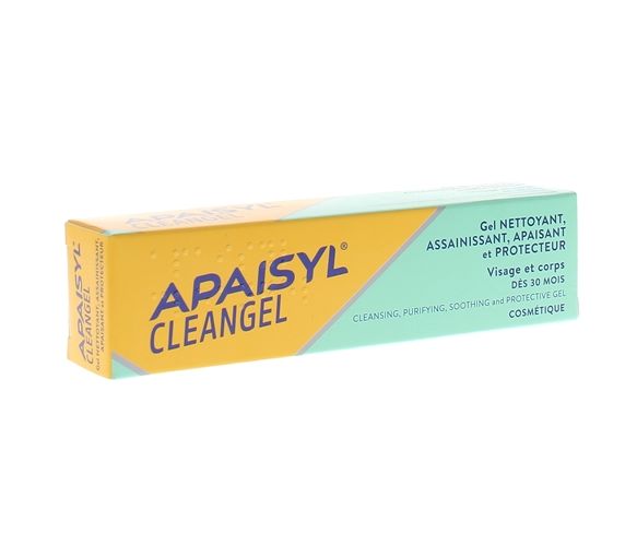 Cleangel Gel réparateur action antibactérienne Apaisyl - tube de 30 ml