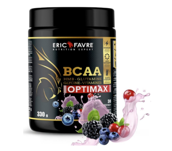 BCAA optimax Eric Favre - pot de 330g