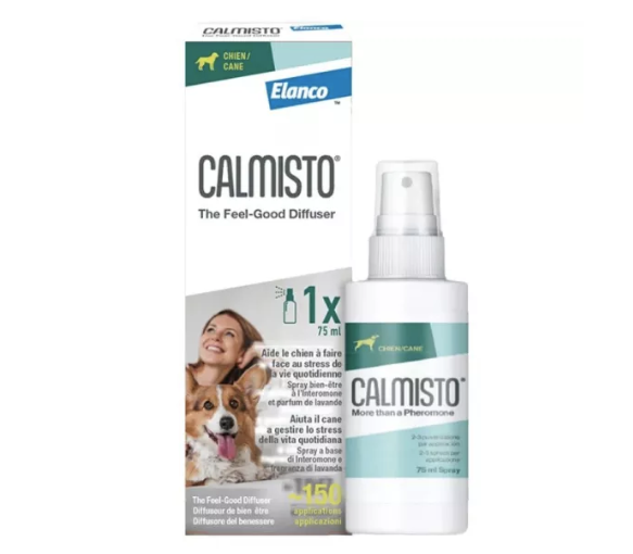 Calmisto spray diffuseur de bien être pour chien Elanco - spray de 75ml
