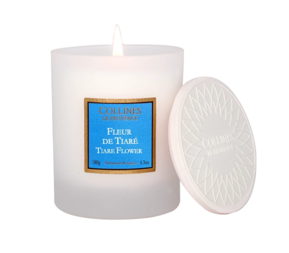 Bougie parfumée Fleur de tiaré Collines de Provence - image 1