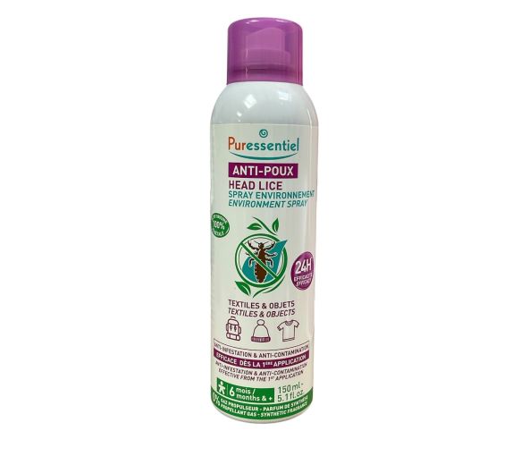 Anti-poux spray environnement Puressentiel - spray de 150ml - image 1