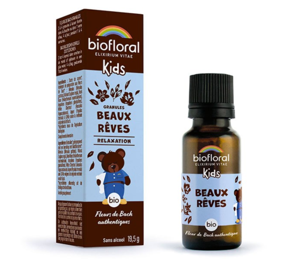 Beaux rêves fleurs de bach granules Biofloral - flacon de 19,5g