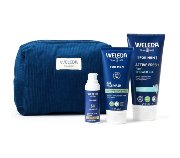 Trousse homme routine Weleda - coffret de 3 produits