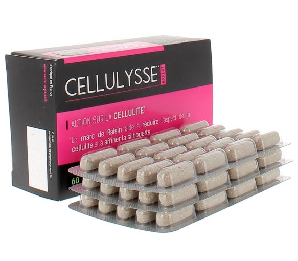 Cellulysse drainage et élimination anti-cellulite Santé verte - 60 comprimés