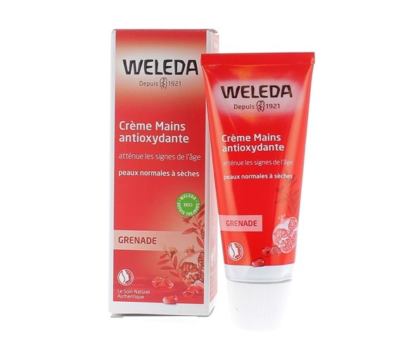 Crème mains antioxydante à la grenade Weleda - tube de 50 ml - image 1